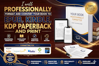do epub conversion for amazon KDP, ebook conversion pdf to epub, word to epub