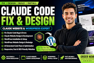 fix claude code claude design claude website installs wordpress website design
