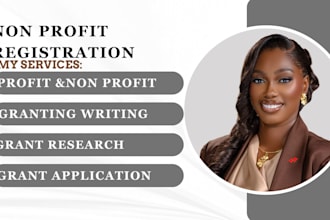 write grant proposals, research grants, and fundraising plans for nonprofits