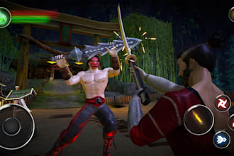 develop 3d fighting game, role playing game, multiplayer fighting game in unity