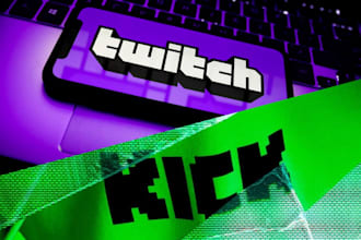 do twitch overlay, stream graphics, kick overlay stream package