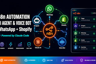 n8n automation claude code n8n whatsapp automation n8n shopify ai voice agent