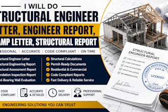 civil and structural engineer stamp letter, engineer stamp report, stamped plan