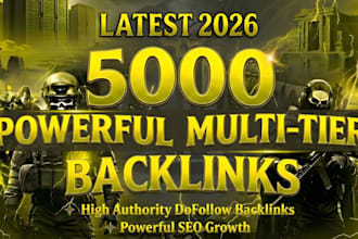 5000 forum profile and social networks SEO backlinks