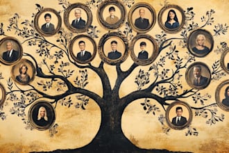 do genealogy research, family tree tracing,  and ancestry