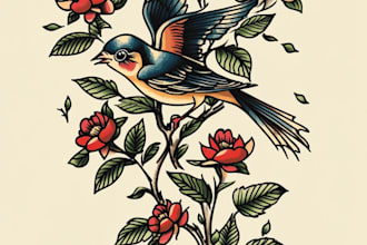 do traditional old school tattoo design