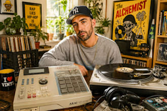 make jazzy soulful boom bap beats for rappers