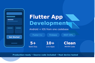provide flutter app development