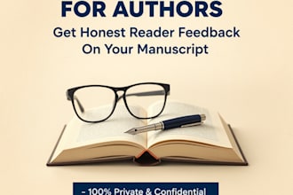 be your beta reader and provide detailed feedback on your book