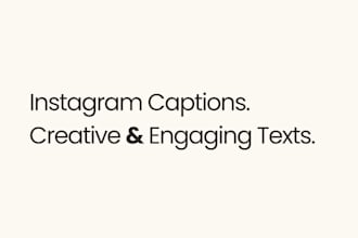 write engaging instagram captions for your brand
