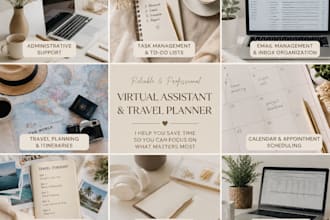be your reliable virtual assistant for admin and data entry tasks