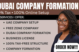 register uae company formation dubai free zone business registration or license
