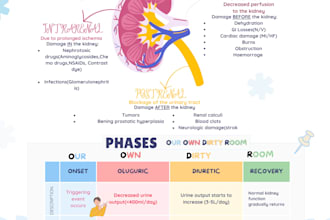 create simplified nursing study notes for any nursing topic