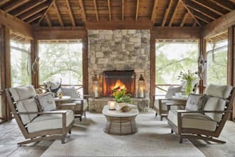 design patio porch outdoor living space backyard