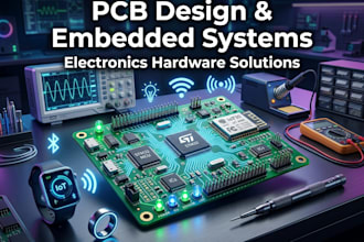 design embedded systems and pcb hardware solutions