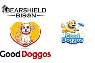 design animal dog pet care veterinary logo