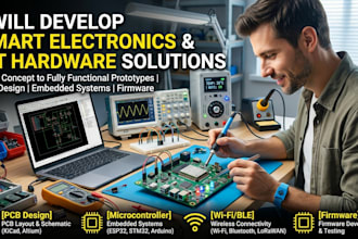 develop smart electronics and iot hardware solutions