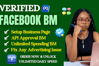 verified fb business manager, verified facebook bm and ads account