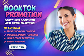 do booktok promotion tiktok book marketing amazon book promotion ebook marketing