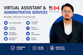 provide administrative assistance and virtual assistance
