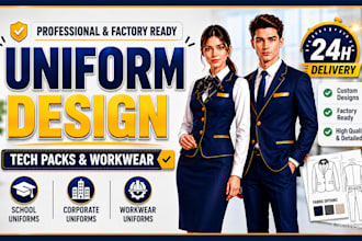 design custom corporate school and workwear uniforms