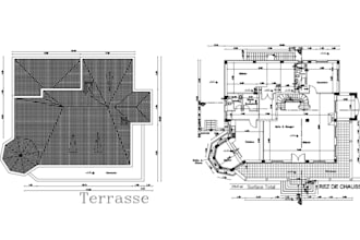 draw site plan, plot plan and permit drawing in autocad fast