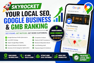 skyrocket local gmb SEO, google my business ranking