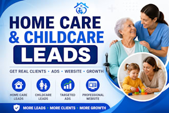 manage social media marketing for elderly care homes and childcare businesses