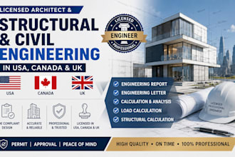licensed structural engineering stamp engineering report letter maryland, maine