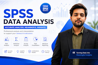 do spss data analysis, statistical analysis and interpretation