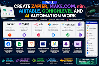 automate your business with zapier, gohighlevel, airtable and pipedrive