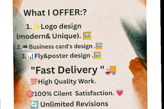 business card for brand identity services