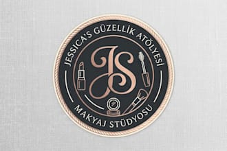 design a luxury minimalist makeup and cosmetic logo