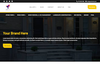 create SEO optimized wordpress websites