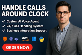 build ai voice agent to handle calls for your business 247