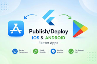 publish upload update your android or IOS app to play store and app store
