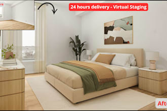 do photorealistic virtual staging for your real estate photos