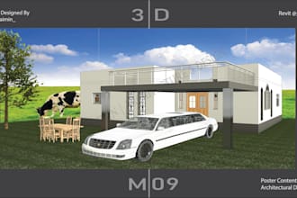create 3d model by using revit