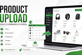upload products to your ecommerce store