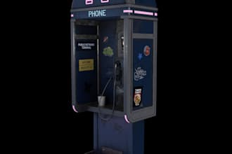 create stylized game ready 3d props for games