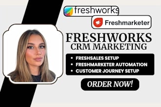 setup freshsales CRM and freshmarketer email automation