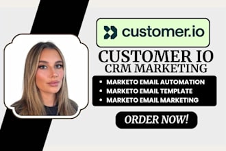 setup customer io email SMS and CRM integration automation