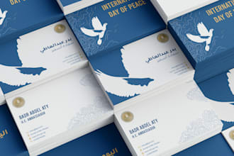 design business cards for your business or project