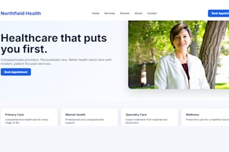 medical healthcare website dental clinic hospital website