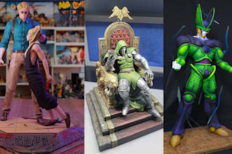 do cartoon character 3d print and paint anime figure action model stl 3d statue