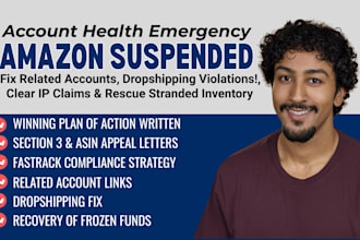 appeal amazon section 3 suspension, appeal account block amazon frozen funds