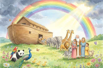 illustrate christian childrens books and bible stories