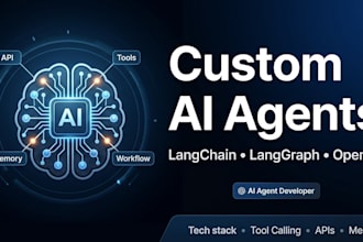 build ai agent, chatbot using langchain, langgraph, openai