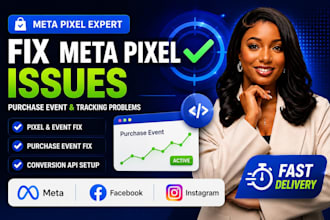 fix meta pixel issues, purchase event and conversion tracking