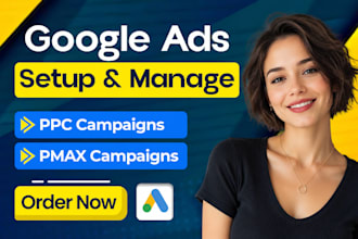 setup and manage your google ads adwords ppc pmax campaigns ecommerce tracking